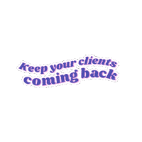 Spa Salon Sticker by Timely