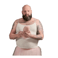 Beard Ballet Sticker by Stichting TuTu