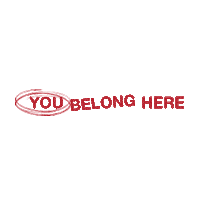 Pastor David You Belong Here Sticker by The Fellowship Church