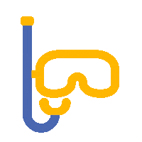 Diving Sub Sticker by UTravel