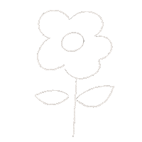 Flower Decorate Sticker