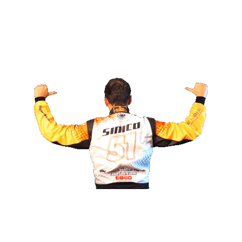 Action Driver Sticker by Cinisio Racing