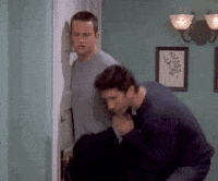 Season 9 Listening GIF by Friends