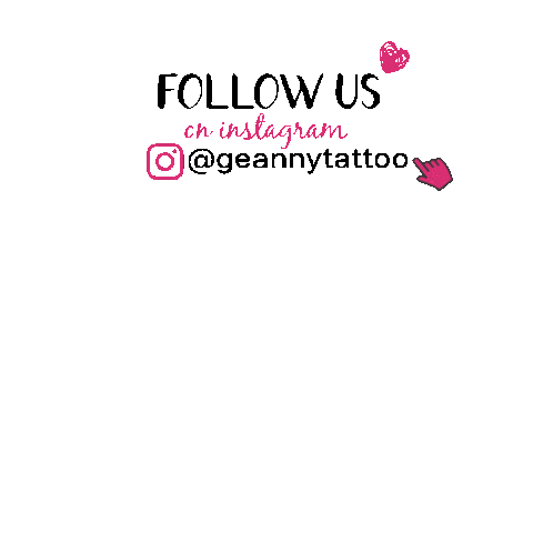 Instagram Follow Sticker by geannytattoo