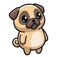 Kiss My Lol Sticker by Pugs