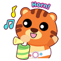 Happy Horn Sticker by BerjayaTimesSquare