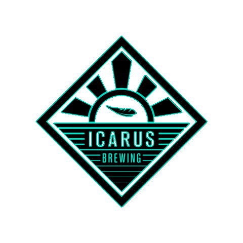 Great Beer Sticker by Icarus Brewing