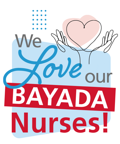 Nurse Nurses Week Sticker by BAYADA Home Health Care for iOS & Android