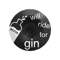 Weekend Bike Sticker by acroscomponents