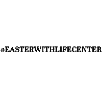 Easter Bunny Sticker by Life Center Tacoma