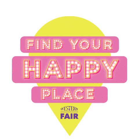 WesternFair western fair find your happy place westenrfair2024 Sticker