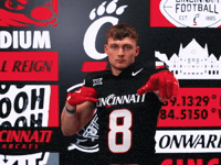 Football GIF by Cincinnati Bearcats