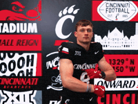 Football GIF by Cincinnati Bearcats