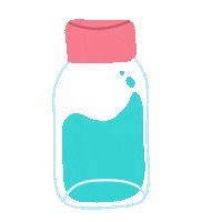 Bottle Water Sticker