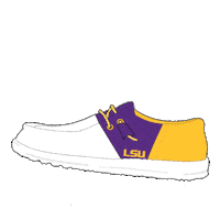 Sneakers Lsu Sticker by HEYDUDE Shoes