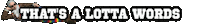 Words Novel Sticker
