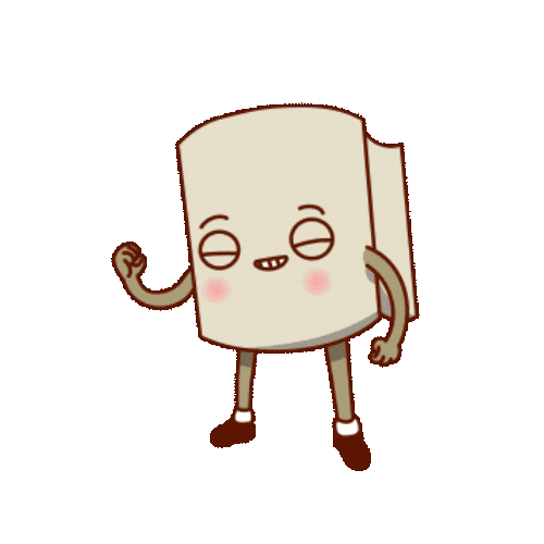 Wipe Toilet Paper Sticker by PETA
