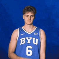 Brush Off Byu Basketball GIF by BYU Cougars