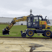 Excavator Digger GIF by HYDREMA