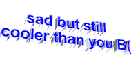 sad text Sticker by AnimatedText