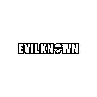 Evilknown skull evilknown Sticker