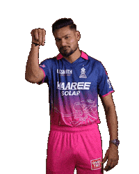 Salt Bae Pink Sticker by Rajasthan Royals