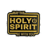 pinnedpins star wars christian force pin Sticker