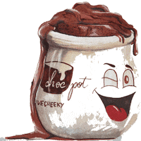 jump jumping Sticker by The Choc Pot