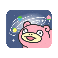 Slowpoke Sticker by Pokémon_JPN