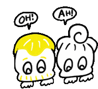 KUMANRI wow news oh ah Sticker