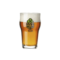 Beer Skull Sticker by Texo