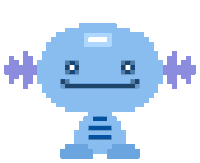 SteveKstickers happy pixel pokemon pixel art Sticker