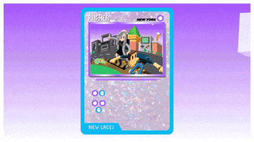 trading card future bass GIF by PUSHER