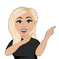 Click Here Sticker by Tegan Rainbird