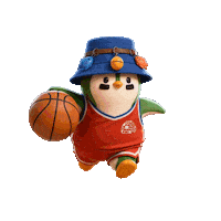Slam Dunk Basketball Sticker by ZaddyFi