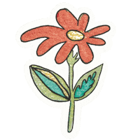 Flower Sticker