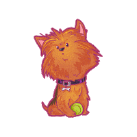 nixusojo art dog perro perrito Sticker