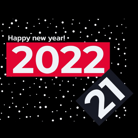 New Year Snow GIF by Web Ventures