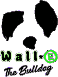 Bulldog Hund Sticker by Glamour by Reitsport SIBO
