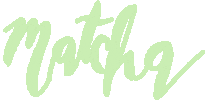 Green Tea Sticker Sticker