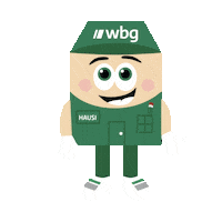 Wbg Hausi Sticker by wbg_nuernberg