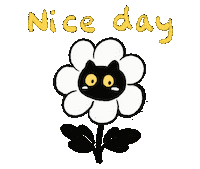 貓 花 Sticker