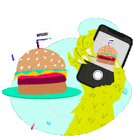 Plant Based Impossible Burger Sticker by Impossible Foods