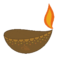 Diwali Crackers Sticker by Folksy Canvas