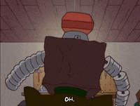 homer simpson robot GIF