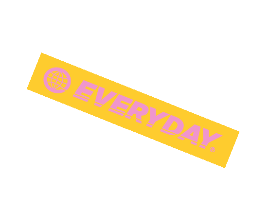 Get Everyday Sticker by Everyday For Every Body