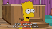 Happy Birthday GIF by The Simpsons