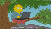 Happy Birthday GIF by The Simpsons