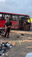 At Least 19 People Killed After Bus Crashes into Canal in Northern Egypt