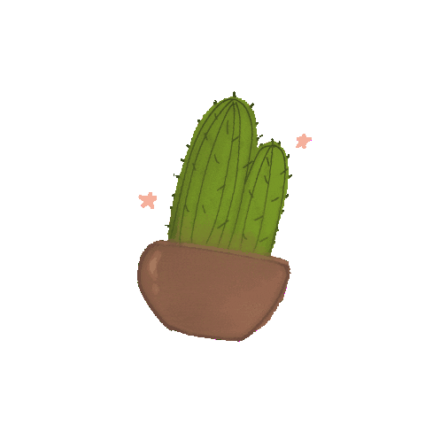 Plant Cactus Sticker